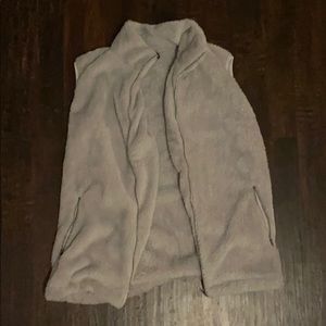 furry vest